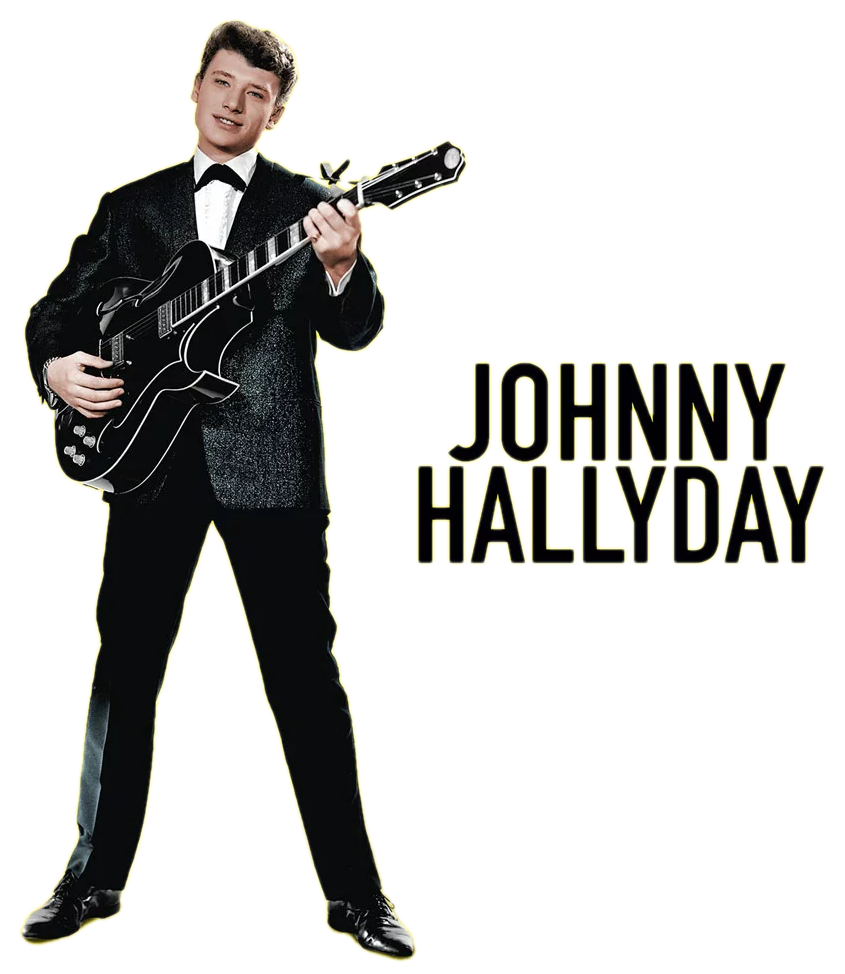 Johnny Hallyday détouré