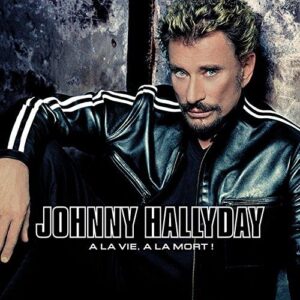 Toile imprimée Johnny Hallyday multicolore 40 x 40 cm WDC101062