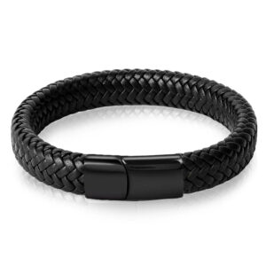 Bracelet Johnny Hallyday Rocker en cuir, 8 modèles