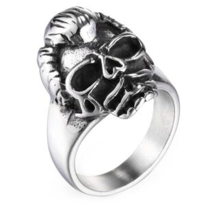 Bague Rockstar Johnny Hallyday, tailles 57 à 67