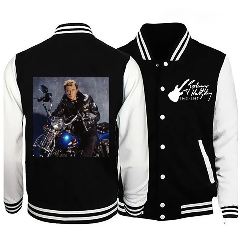 Blouson biker Johnny Hallyday #2