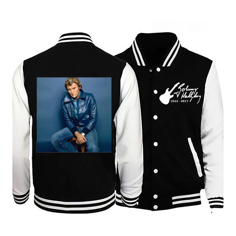 Blouson Johnny Hallyday esprit rebelle #3, tailles du S au 4XL