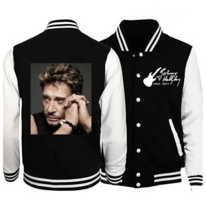 Blouson Johnny Hallyday Jamais seul, conseil taille au-dessus