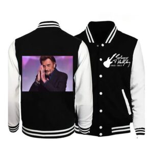 Blouson Johnny Hallyday Le Boss #1, tailles S à 4XL
