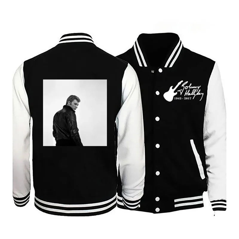 Blouson Johnny Hallyday légende du rock #1, taille petit