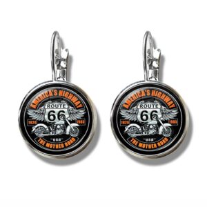 Boucles d'oreilles Johnny Hallyday Route 66, 12 modèles