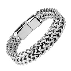 Bracelet Biker Johnny Hallyday classique, 3 couleurs