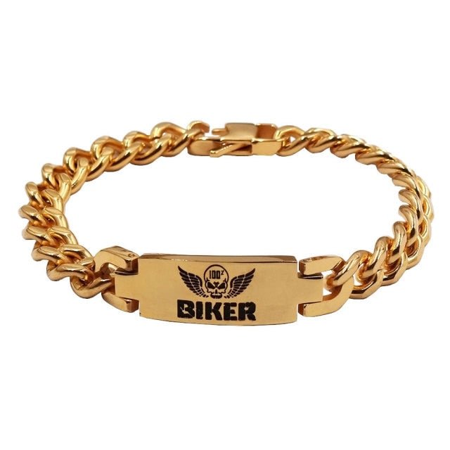 Bracelet Johnny Hallyday 100% Biker, 3 couleurs et 5 tailles – Image 3