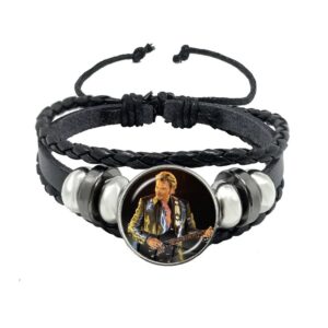 Bracelet Johnny Hallyday Photo hommage, choix parmi 8 modèles