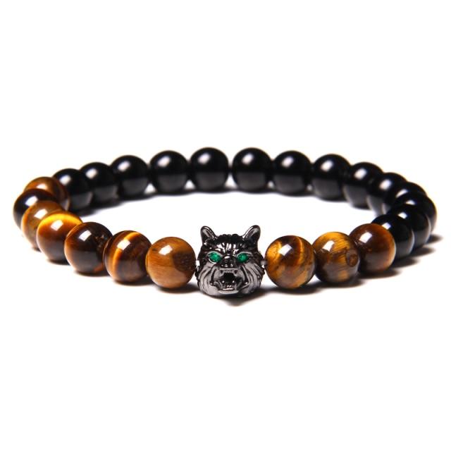 Bracelet perle loup Johnny Hallyday, 19 modèles – Image 2