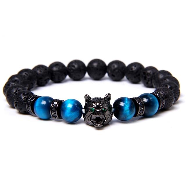 Bracelet perle loup Johnny Hallyday, 19 modèles