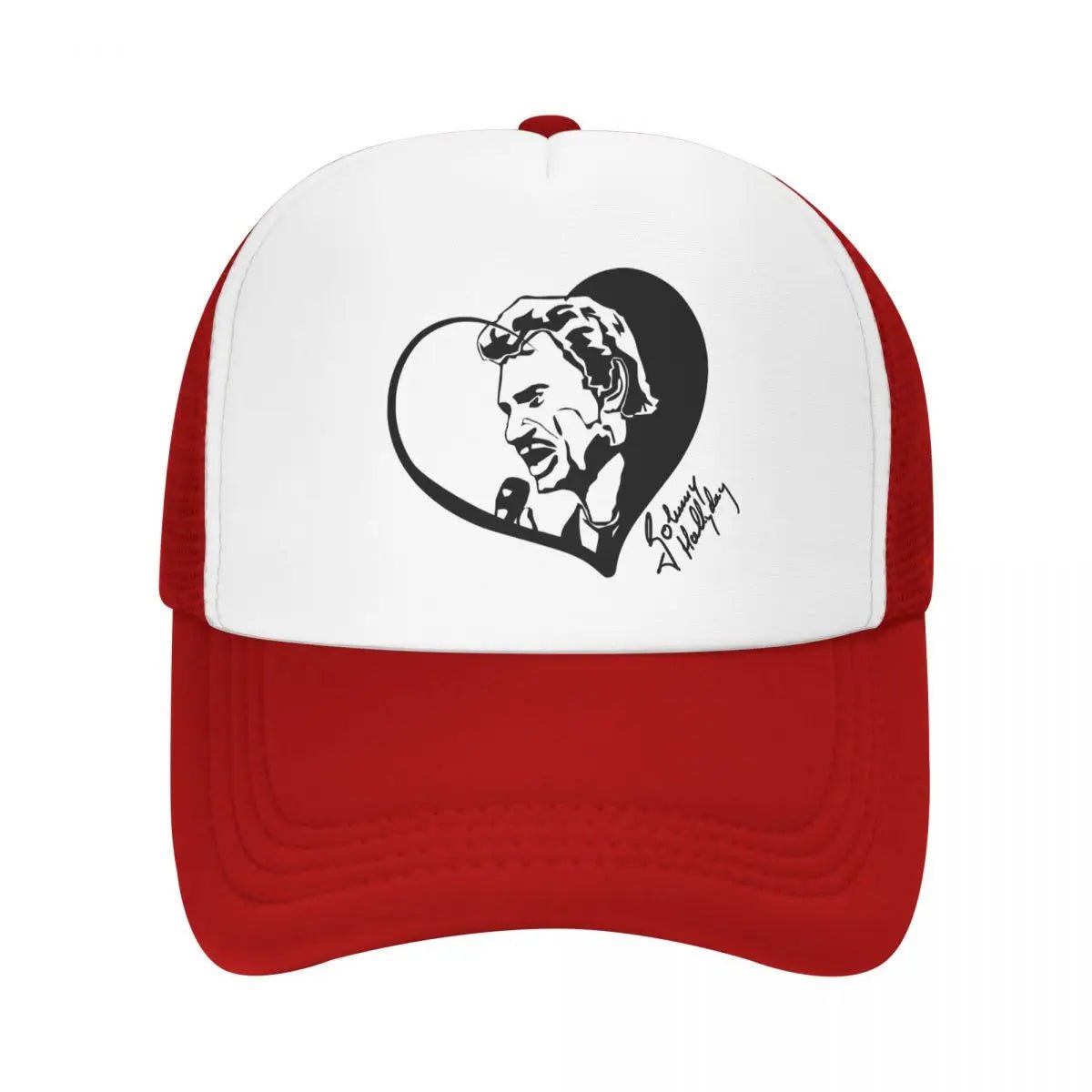Casquette Johnny Hallyday Cœur rebelle #1 multicolore – Image 6