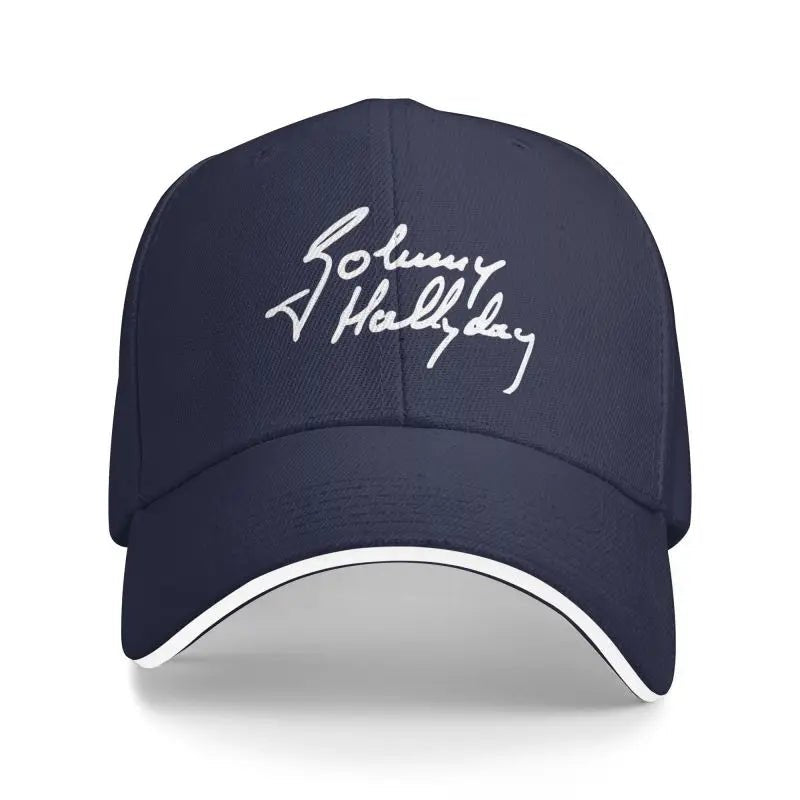 Casquette Johnny Hallyday Signature #1 multicolore – Image 5