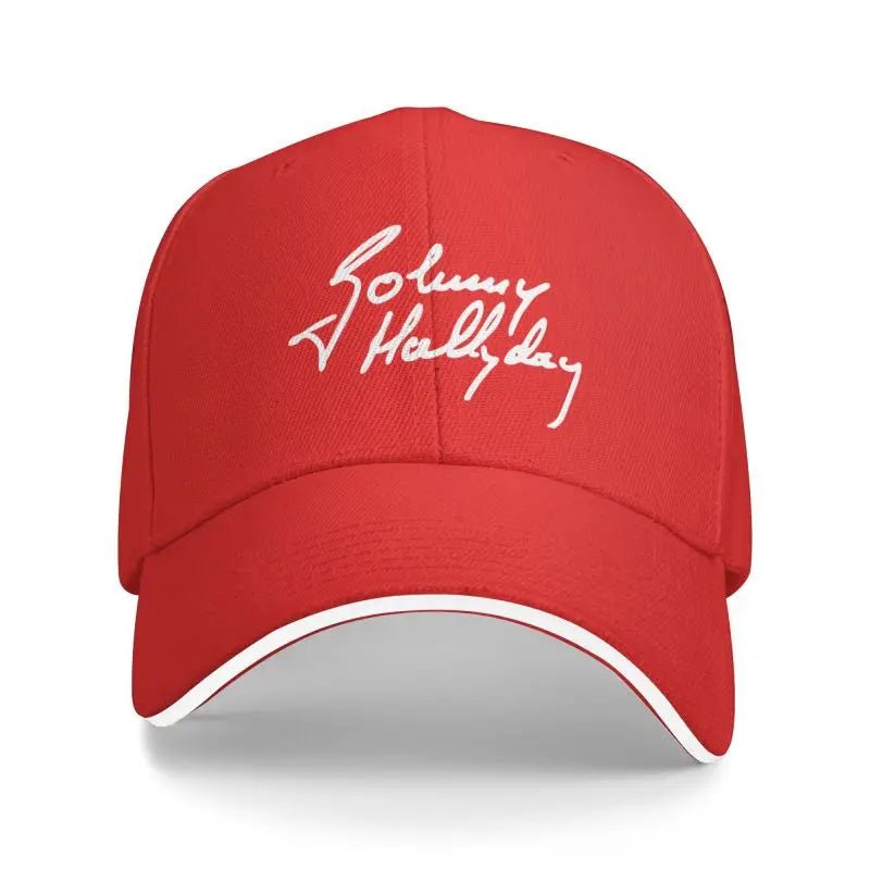 Casquette Johnny Hallyday Signature #1 multicolore – Image 6