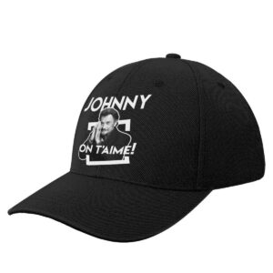 Casquette Johnny On t'aime Johnny Hallyday, 5 couleurs