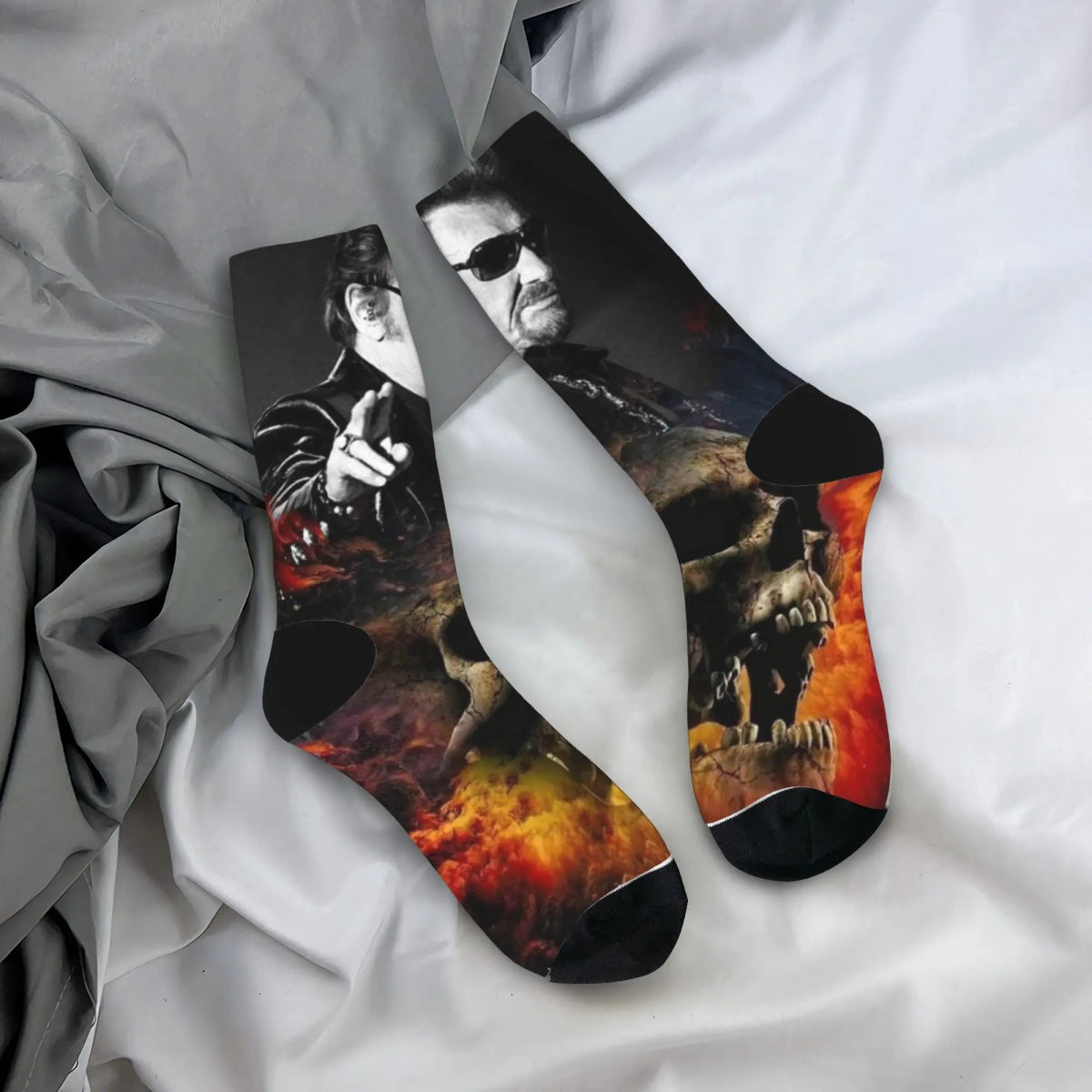 Chaussettes Johnny Hallyday en lot de 7 modèles – Image 5