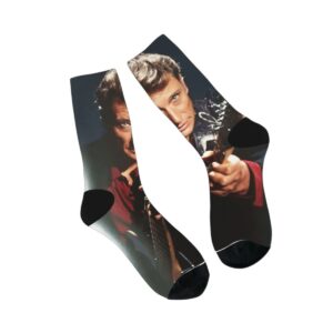 Chaussettes Johnny Hallyday en lot de 7 modèles
