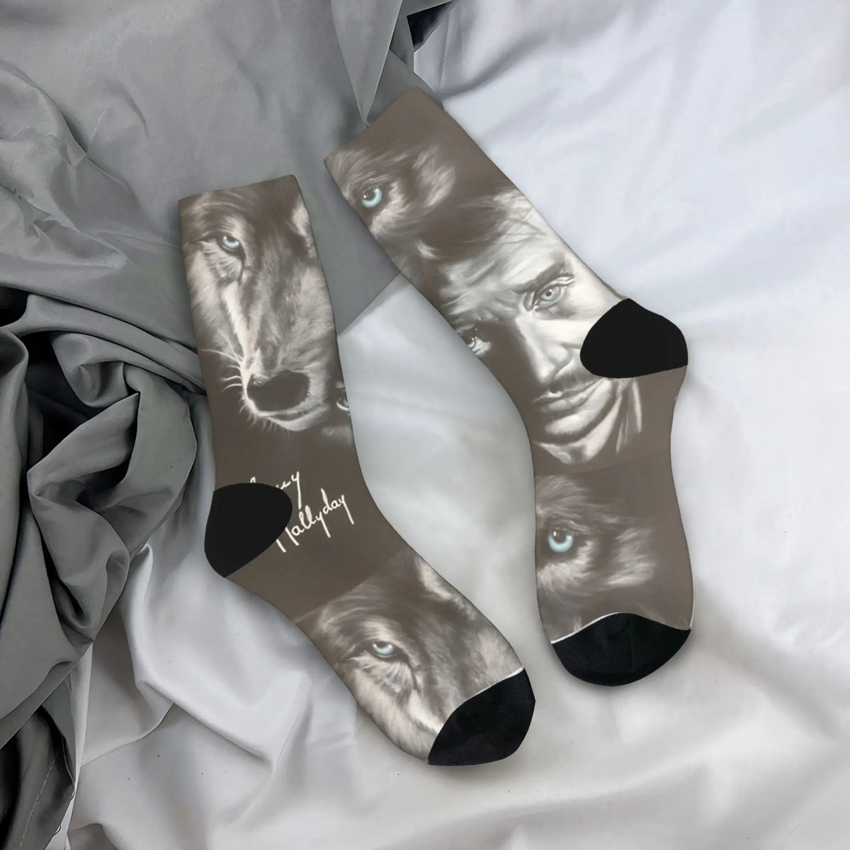 Chaussettes Johnny Hallyday en lot de 7 modèles – Image 7