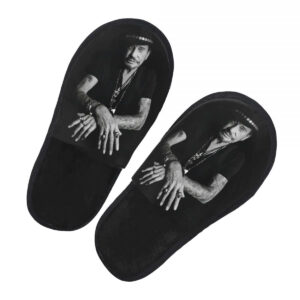 Chaussons Johnny Hallyday Le Taulier #1, tailles 38-41 et 42-45