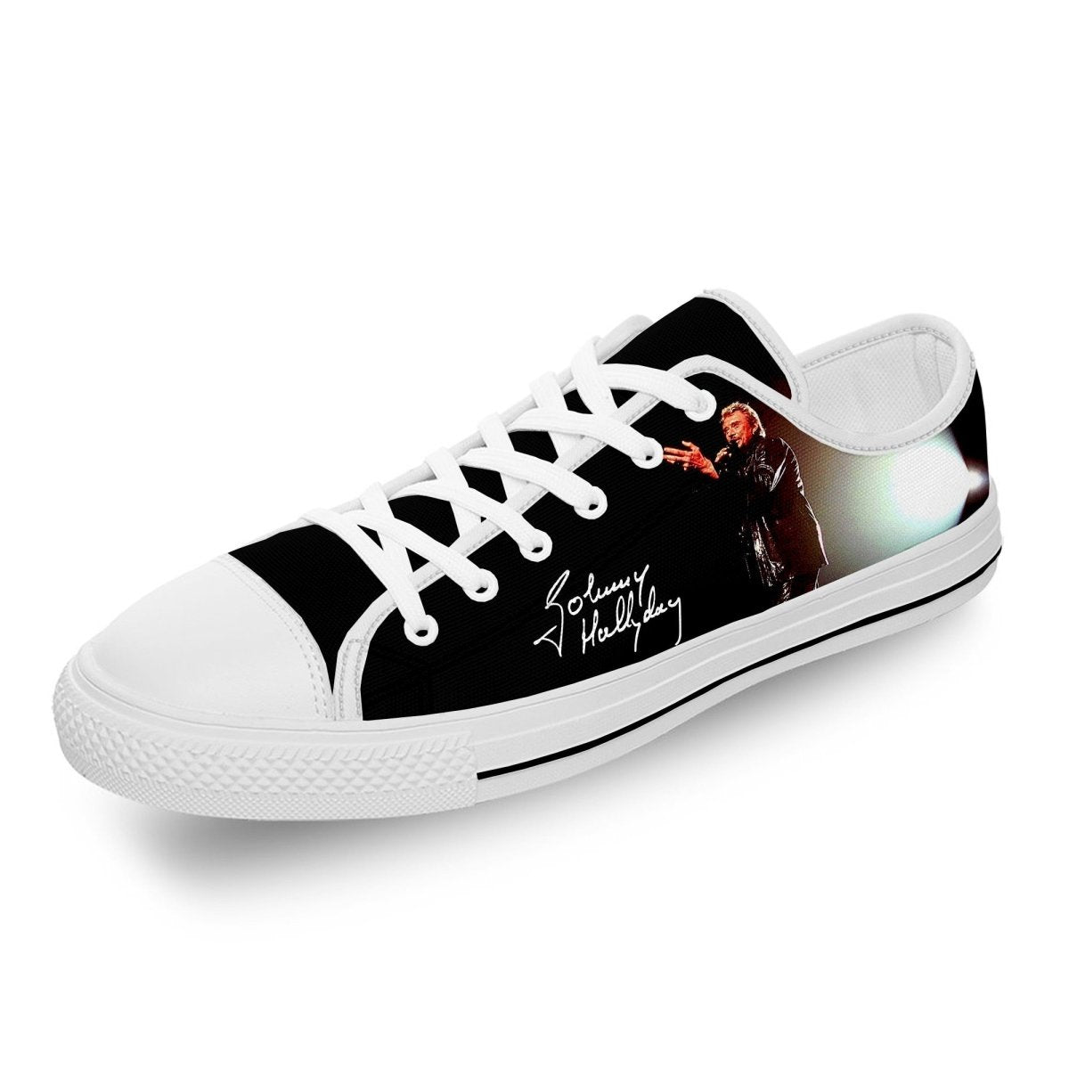 Chaussures blanches Johnny Hallyday, 6 modèles #2 – Image 5