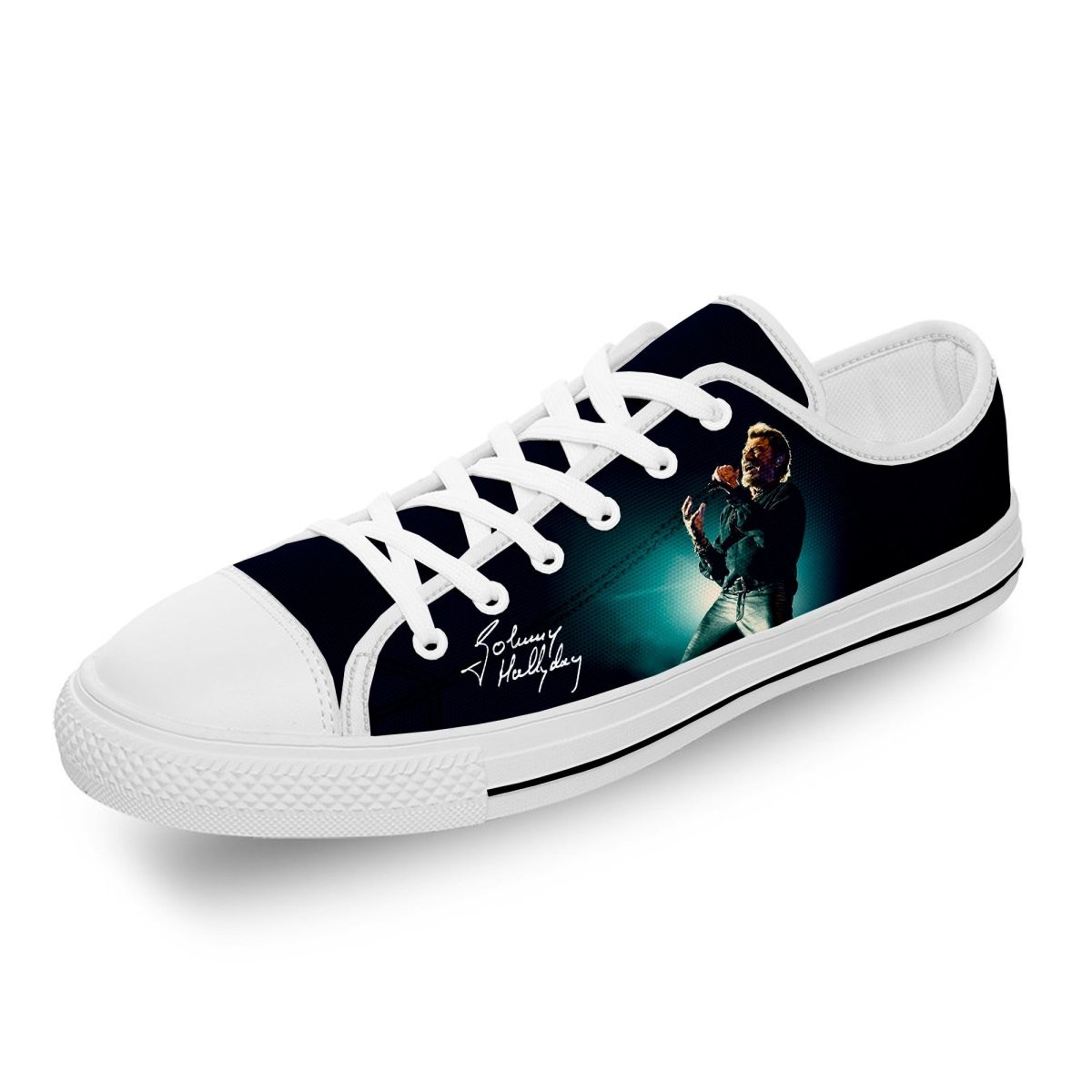 Chaussures blanches Johnny Hallyday, 6 modèles #2 – Image 6