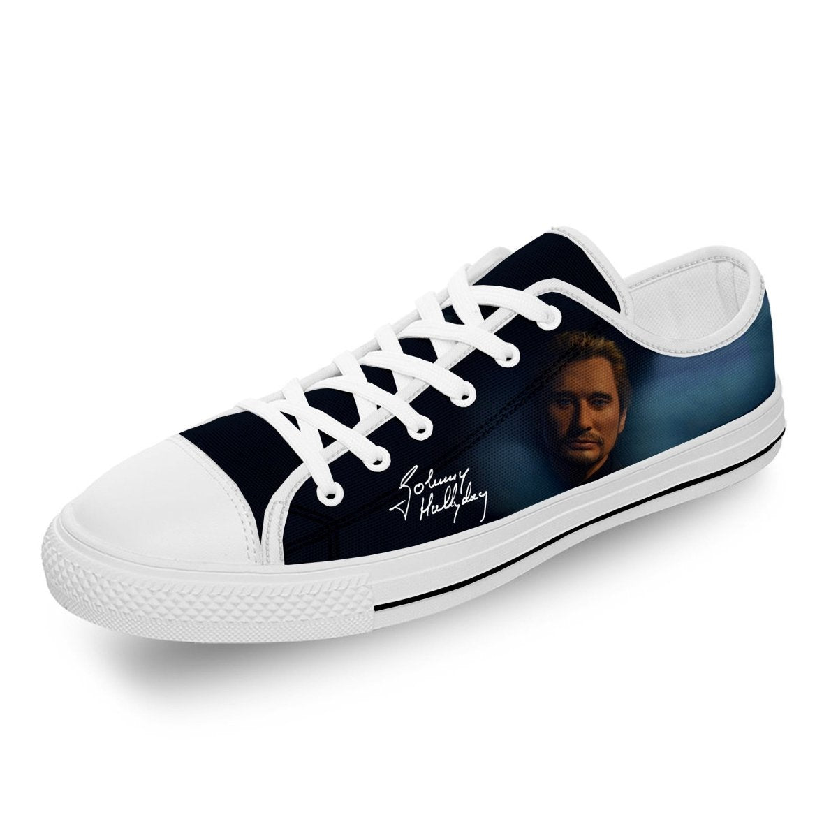Chaussures blanches Johnny Hallyday, 6 modèles #2 – Image 3