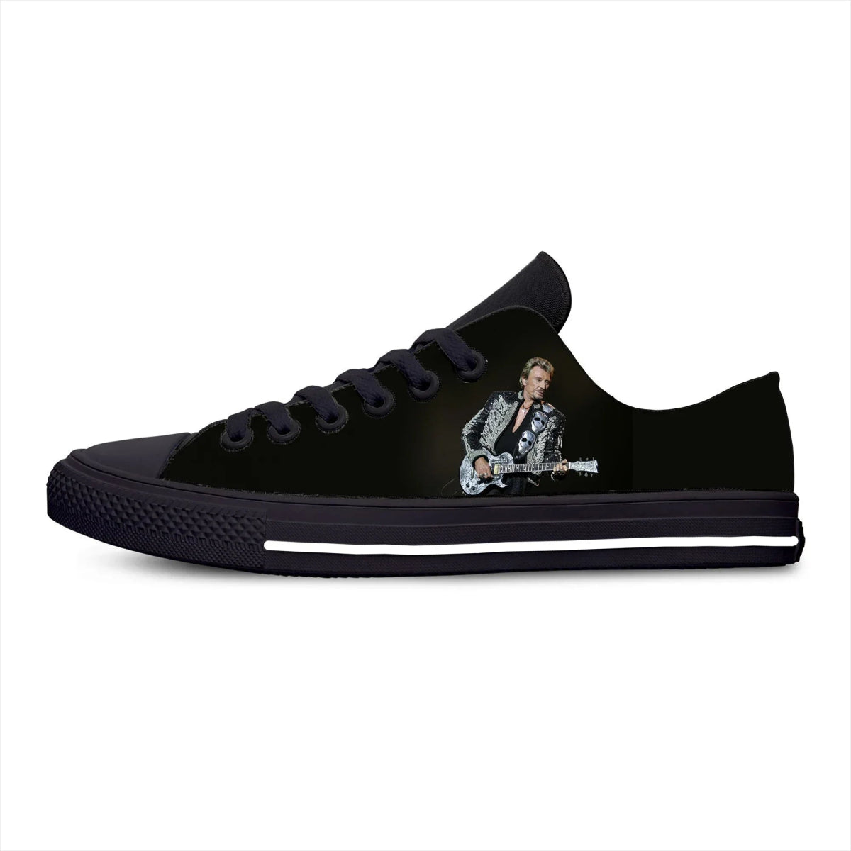 Chaussures noires Johnny Hallyday, 7 modèles du 35 au 48 – Image 3