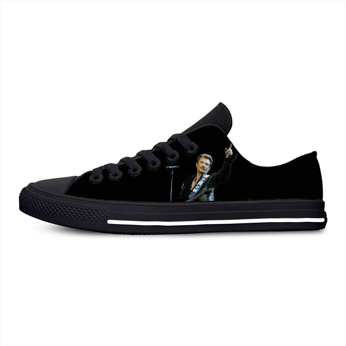 Chaussures noires Johnny Hallyday, 7 modèles du 35 au 48 – Image 6