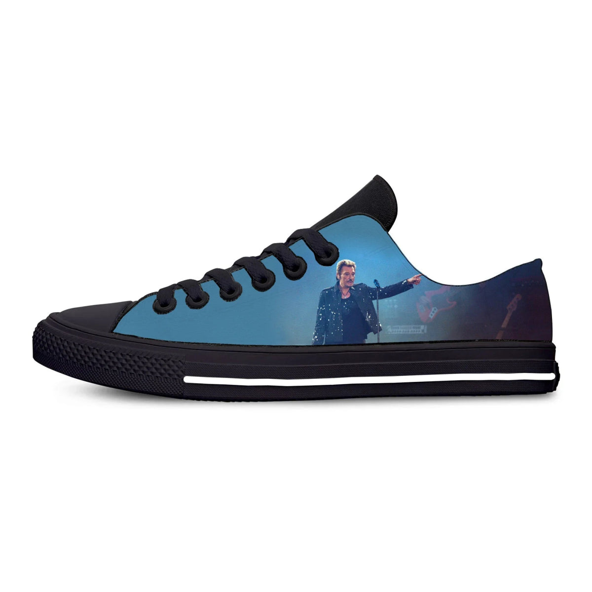 Chaussures noires Johnny Hallyday, 7 modèles du 35 au 48 – Image 7