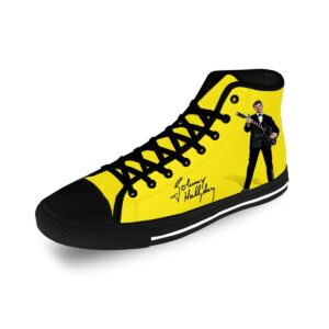 Chaussures montantes noires Johnny Hallyday, 6 modèles