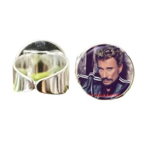 Chevalière Johnny Hallyday photo, 10 modèles au choix