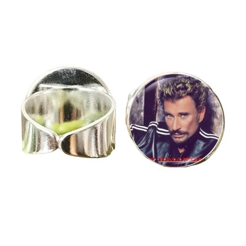 Chevalière Johnny Hallyday photo, 10 modèles au choix