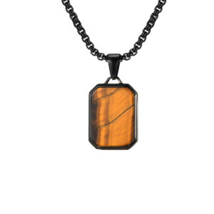 Collier pendentif Johnny Hallyday Esprit Tennessee #1, Noir Or ou Argent