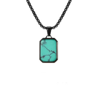 Collier pendentif Johnny Hallyday Lorada #3, versions Noir, Or ou Argent