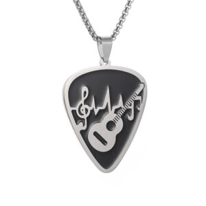Collier pendentif Johnny Hallyday Médiator n°1