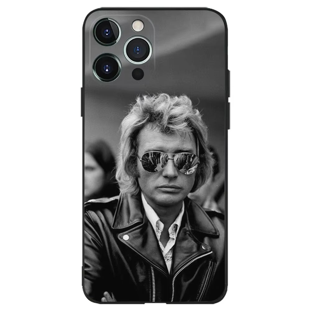 Coque iPhone Johnny Hallyday avec 2 modèles au choix - modèle 1 – Image 2