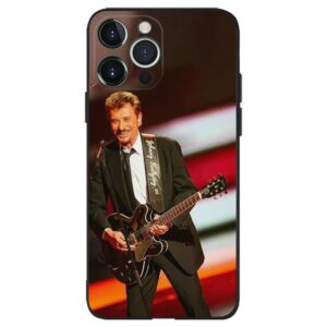 Coque iPhone Johnny Hallyday avec 2 modèles au choix - modèle 2