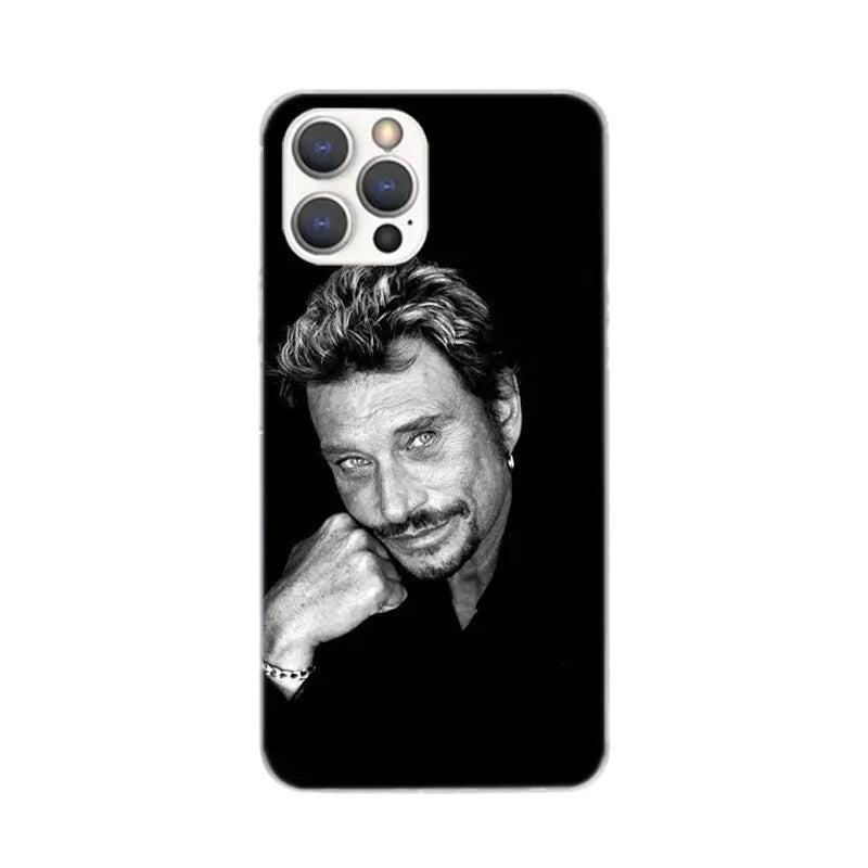 Coque iPhone Johnny Hallyday avec 4 modèles au choix - série 2