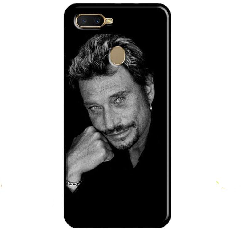 Coque téléphone Johnny Hallyday pour Oppo, 4 modèles – Image 2