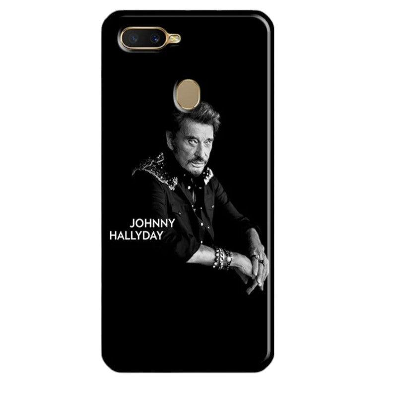 Coque téléphone Johnny Hallyday pour Oppo, 4 modèles – Image 4