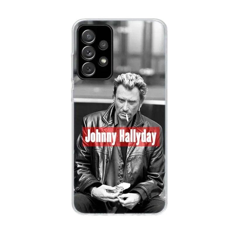 Coque Johnny Hallyday pour Samsung Galaxy A, 4 modèles au choix