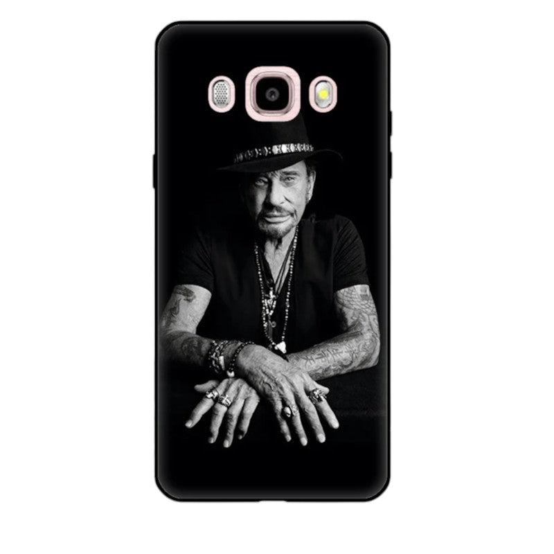 Coque Johnny Hallyday 4 modèles pour Samsung Galaxy J – Image 2