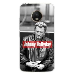 Coque téléphone Johnny Hallyday pour Xiaomi Poco, 2 modèles