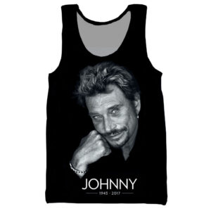 Débardeur Johnny Hallyday 1943-2017 hommage
