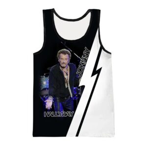 Débardeur Johnny Hallyday n°18 du S au 6XL