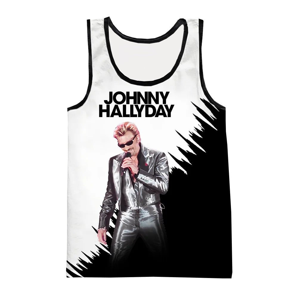 Johnny Hallyday - Débardeur #22 du S au 6XL