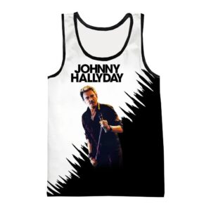 Débardeur #23 Johnny Hallyday en tailles S à 6XL