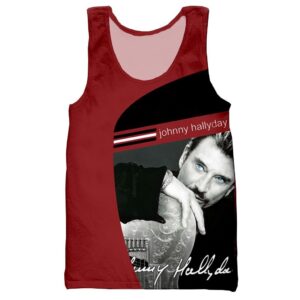 Débardeur Johnny Hallyday #2, tailles S à 6XL