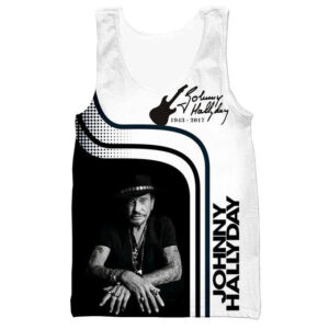 Débardeur Johnny Hallyday #3, tailles S à 6XL