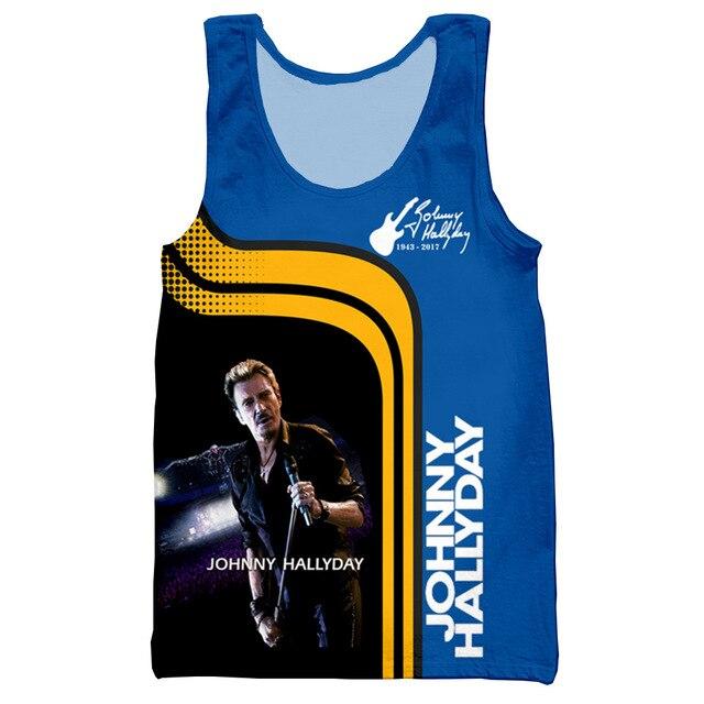 Débardeur Johnny Hallyday #4 tailles S à 6XL